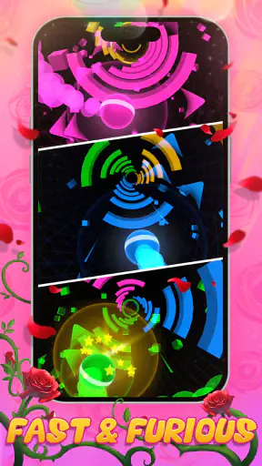 Dream Circles Dash: Music Game screenshot