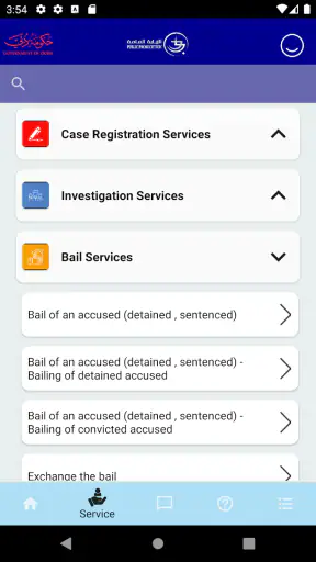 Dubai Public Prosecution screenshot