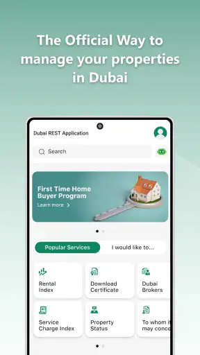 DUBAI REST screenshot