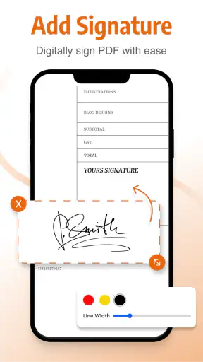 Edit PDF - Sign (Office Docs) screenshot