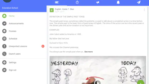 Edunation screenshot