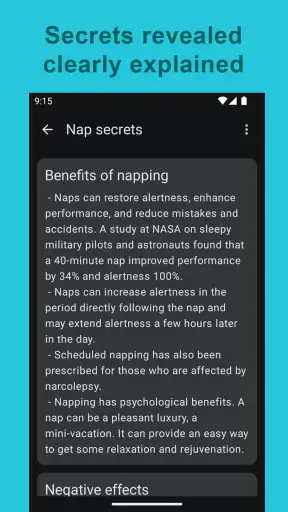 Effective Napping – Nap Timer screenshot
