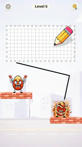 Eggs Smash Puzzle: Draw Logic screenshot