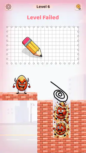 Eggs Smash Puzzle: Draw Logic screenshot