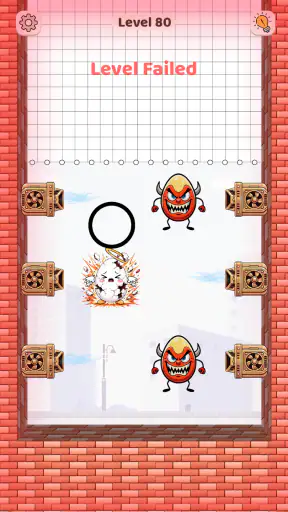 Eggs Smash Puzzle: Draw Logic screenshot