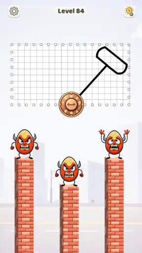 Eggs Smash Puzzle: Draw Logic screenshot