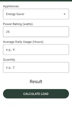 Electricity Bill Viewer App screenshot
