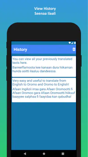 English to Oromo Translator screenshot