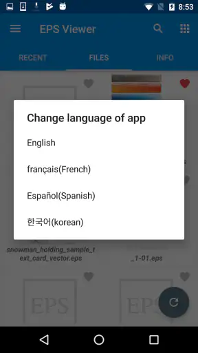 EPS File Viewer screenshot