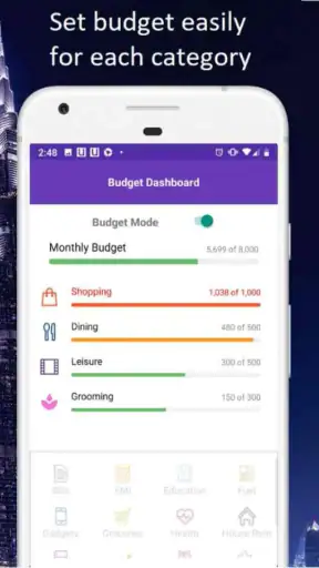 Expense Tracker Budget Planner screenshot