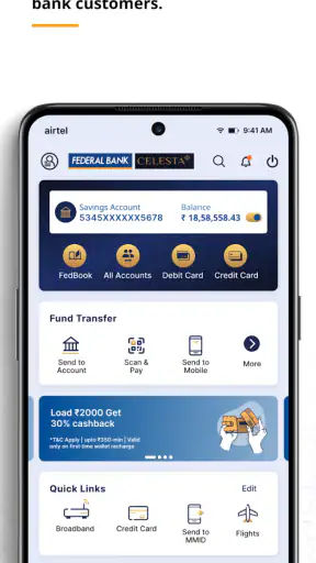 Federal Bank - FedMobile screenshot
