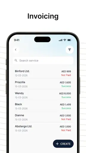 Filings UAE screenshot