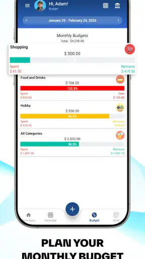 FinEvo: Budget & Money Manager screenshot