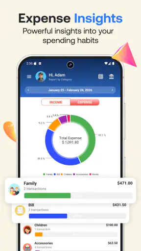 FinEvo: Budget & Money Manager screenshot