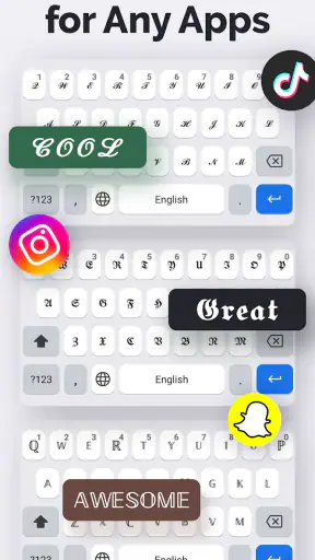 Fonts Art - Keyboard Fonts screenshot