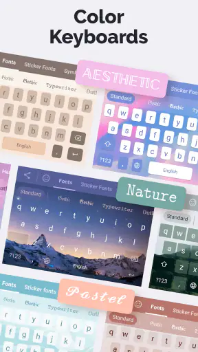 Fonts Art - Keyboard Fonts screenshot