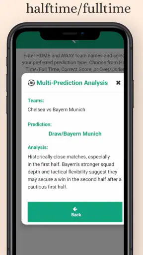 Football Predictions AI screenshot