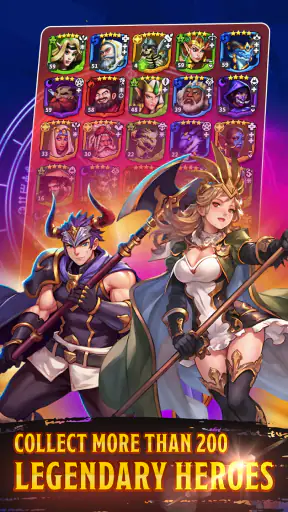 Friends & Dragons - Puzzle RPG screenshot