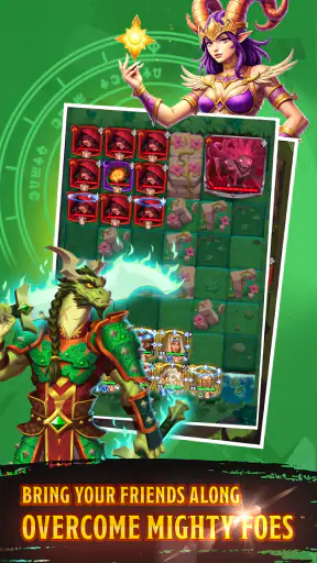 Friends & Dragons - Puzzle RPG screenshot