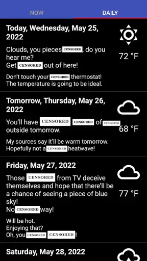 FuWeather screenshot