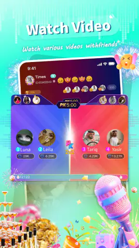 Gamet Live-Chat&Live Streaming screenshot