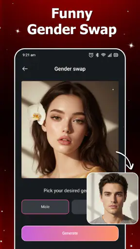 GenFoto: AI Photo Generator screenshot