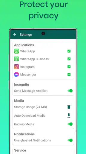 ghosted - Chat | Recover Media screenshot