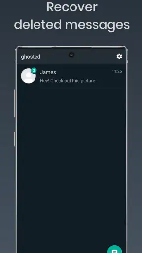 ghosted - Chat | Recover Media screenshot