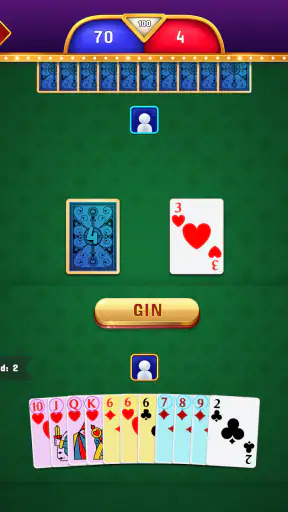 Gin Rummy - Classic Cards Game screenshot