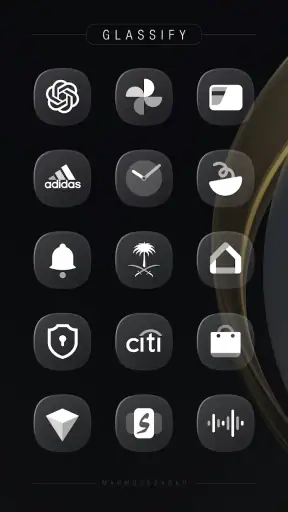 Glassify Glass Icons screenshot