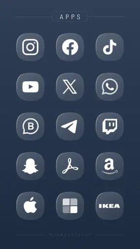 Glassify Glass Icons screenshot