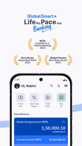 Global Smart Plus: Banking App screenshot