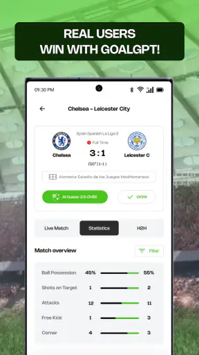 GoalGPT screenshot