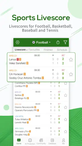 Goaloo - Live Sports Scores screenshot