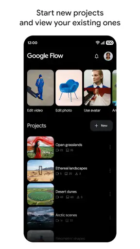 Google Flow screenshot
