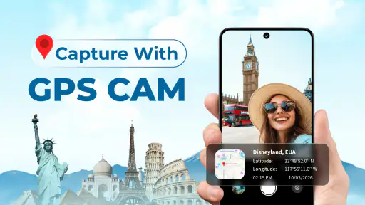 GPS Camera: Photo Map & Time screenshot