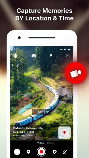 GPS Map Camera Location screenshot