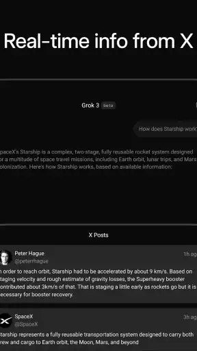 Grok - مساعد الذكاء الاصطناعي screenshot