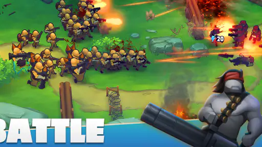 GUNS UP! Mobile War Strategy screenshot