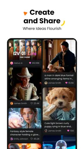 Hailuo AI-مولد فيديوهات هايلو screenshot