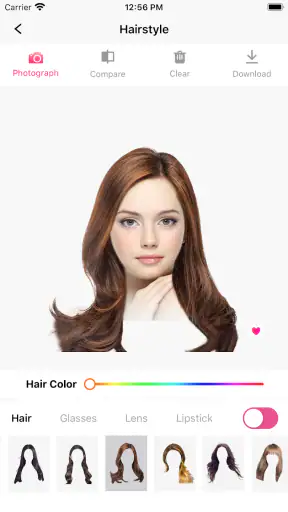 Modiface Haircut：Hair Makeover screenshot