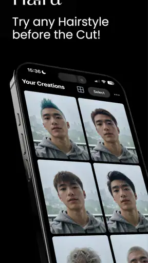 Hairu: Hairstyle Try On screenshot