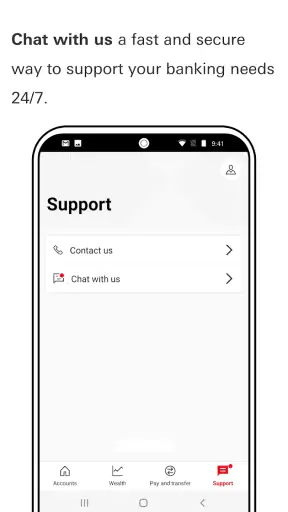 HSBC UAE screenshot