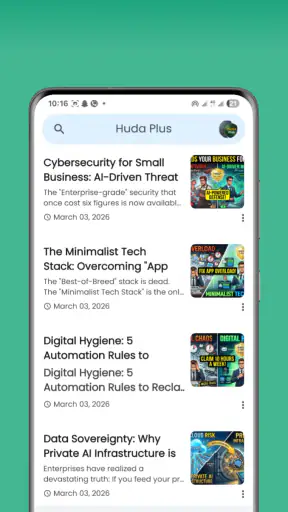 Huda Plus screenshot