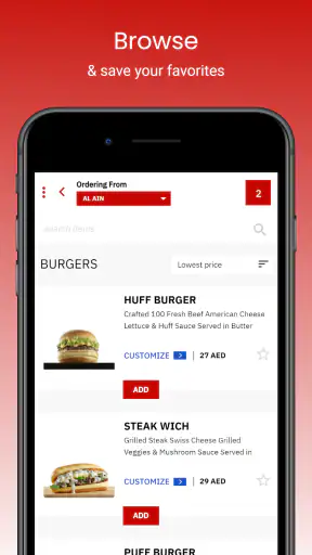 Huff & Puff Burger screenshot