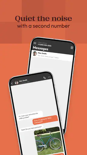 Hushed - رقم الهاتف الثاني screenshot