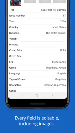iCollect Everything: Inventory screenshot