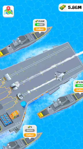 Idle Aircraft Carrier screenshot