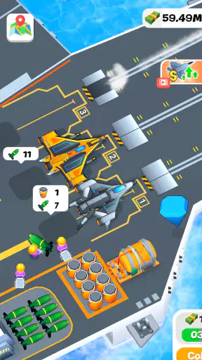 Idle Aircraft Carrier screenshot