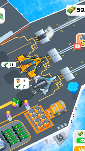 Idle Aircraft Carrier screenshot